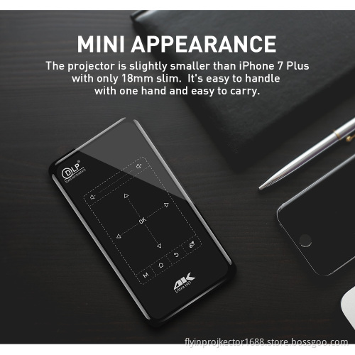 DLP Mini LED Multimedia Android Projector
